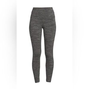 Time And Tru Women's High Rise Ankle Knit Gray Leggings Size Small